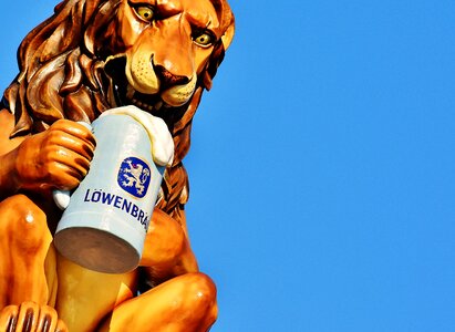 Brewery lion munich