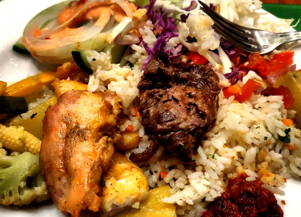 Ibis Hotel buffet dinner