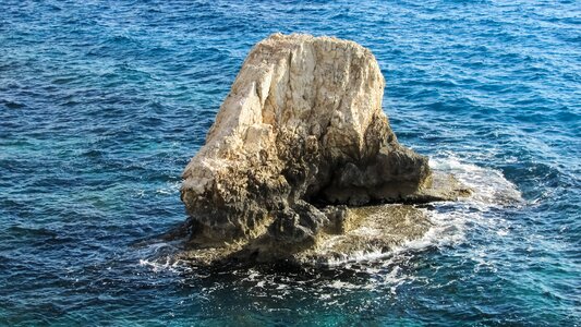 Ayia napa rock sea photo
