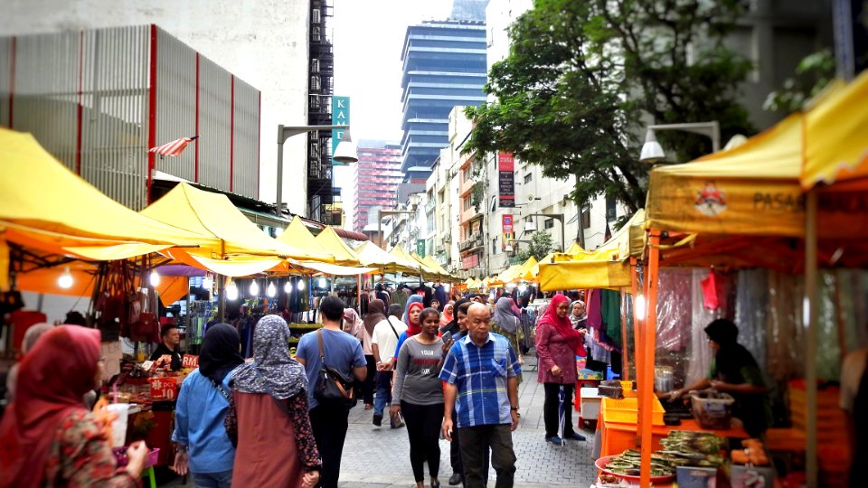 Early to the Night Market photo