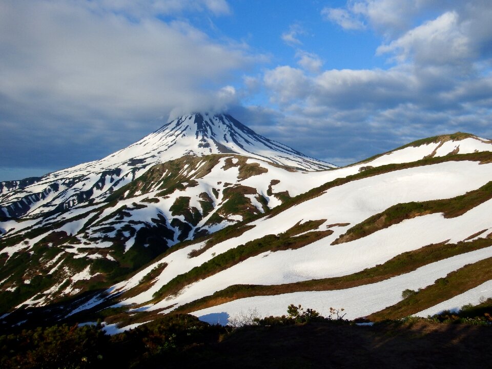 Nipple snow landscape