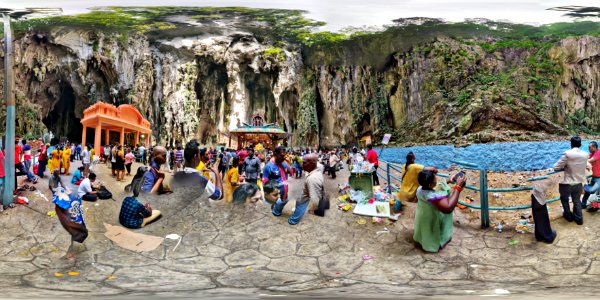 360° Batu Cave is Too Crowded Today! photo