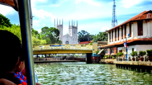 St. Francis Xavier's from the River