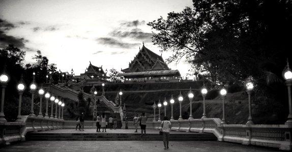 Temple in the Evening photo