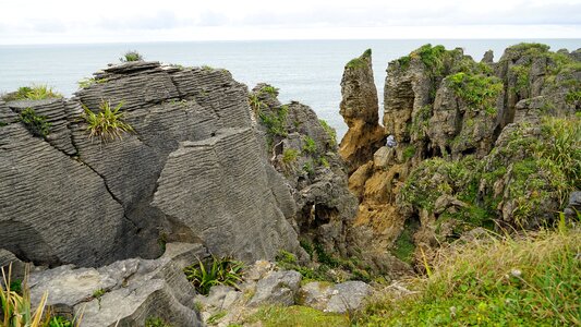 West coast south island cliff photo