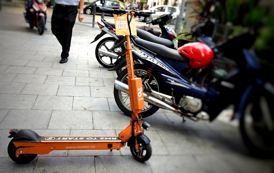 Neuron Scooters All Over