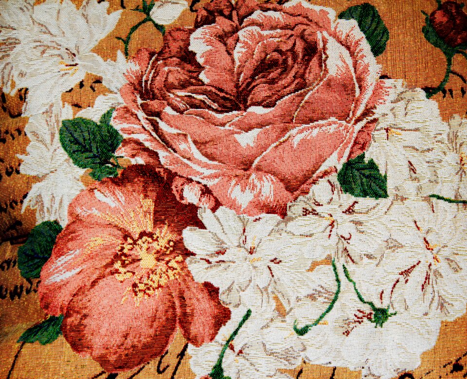 Fabric tablecloth pattern