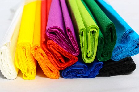 Deco colorful sheet of paper