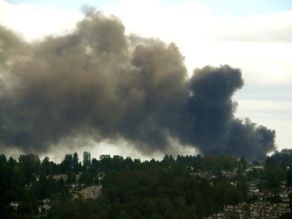 Fire in Surrey 2