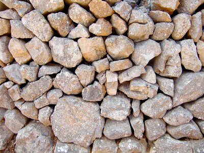Boulder structure stones photo