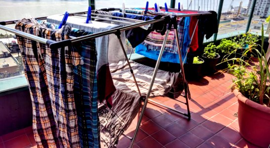 Balcony Clothes Drying photo