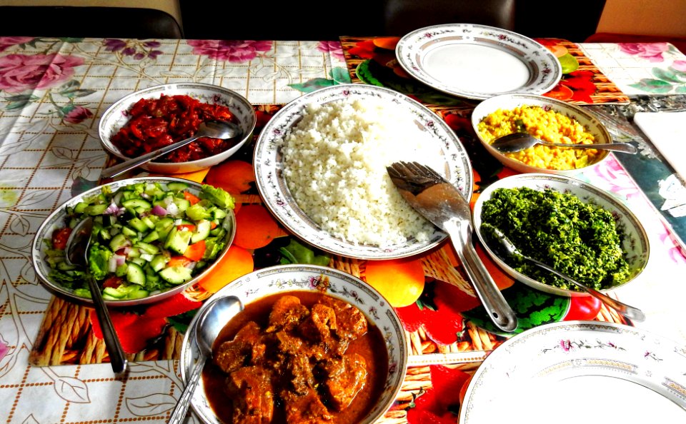 Simple Lankan Lunch