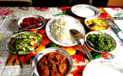Simple Lankan Lunch