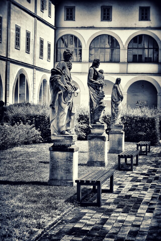 Castle garden culture art