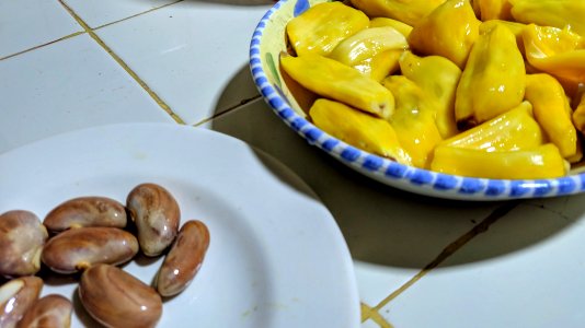 Jackfruit and Seeds