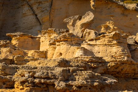 Nature rock geology