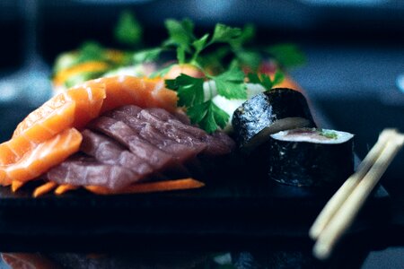 Sushi asian food photo