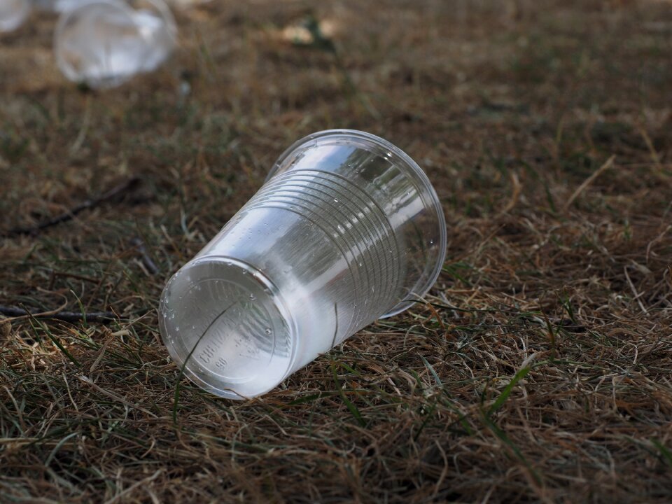 Drink competition garbage