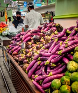 Facemask and Eggplants