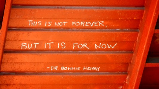 BC Respects You, Dr. Bonnie Henry.