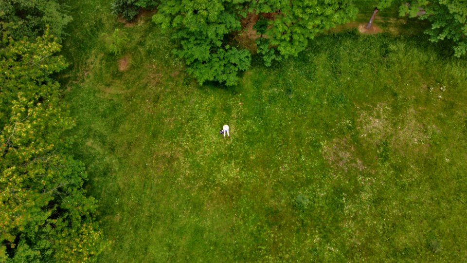 Selfie of My Hat (From 90 ft. Up)
