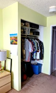 Oops. Threw Away the Closet Doors