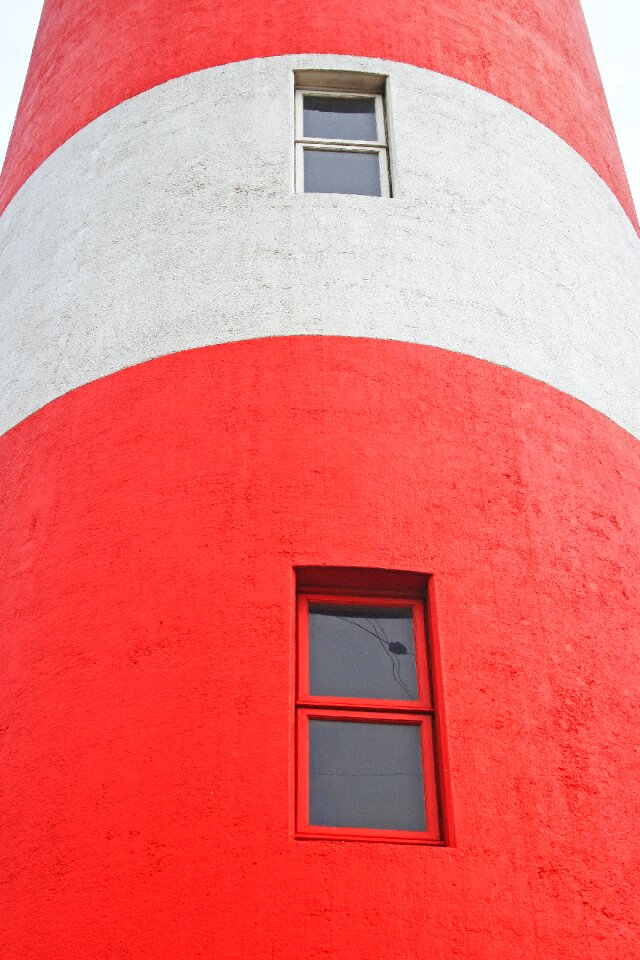 Tower red white