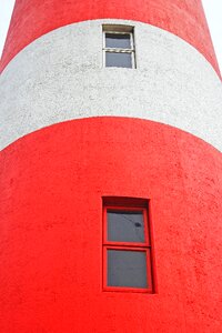 Tower red white photo