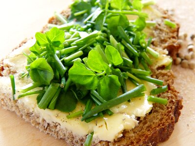 Salt pepper bread photo