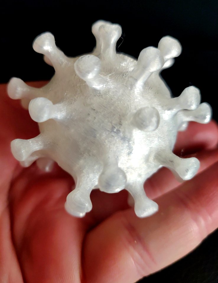 3D Printed Coronavirus Model