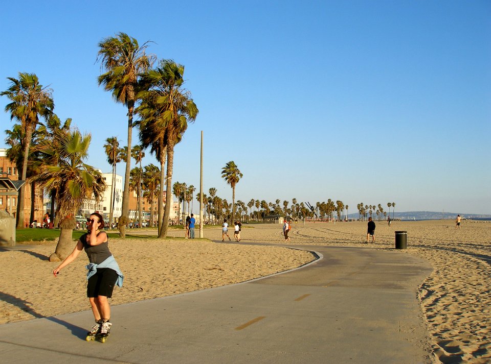 From Venice to Santa Monica Beach
