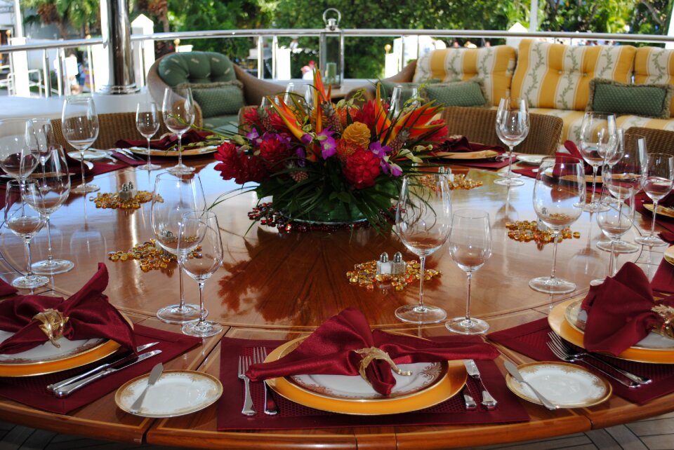 Party food dishes
