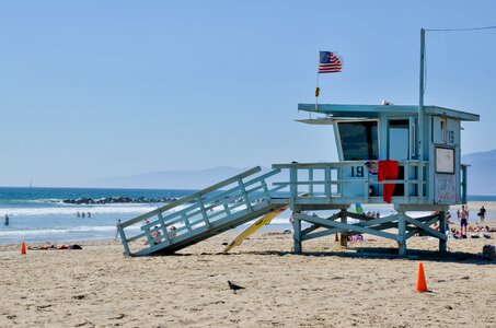 California beach los angeles photo