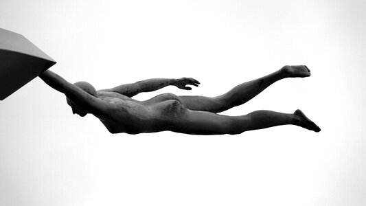 Art perspective statue