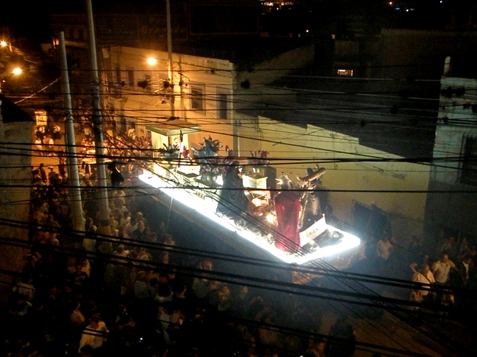 Procession from Hotel