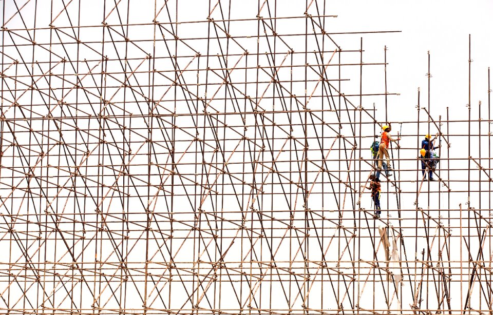 Site scaffold structure