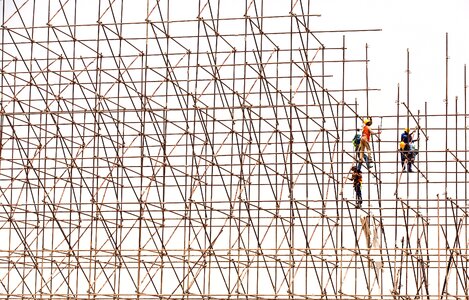 Site scaffold structure