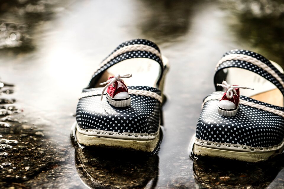 Sneakers water summer