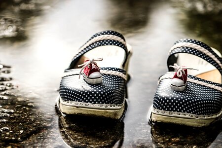 Sneakers water summer
