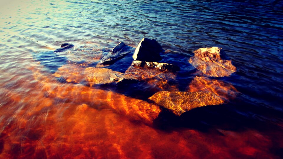 Lake water nature