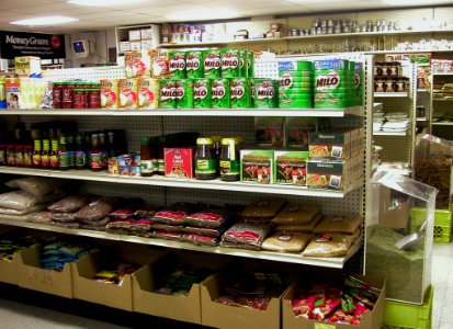 Grocery Shelves photo
