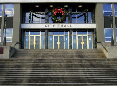 City Hall Wreath photo