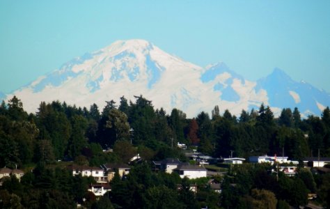 Zoomed Mt. Baker