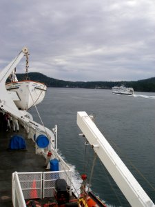 Ferries in Passing