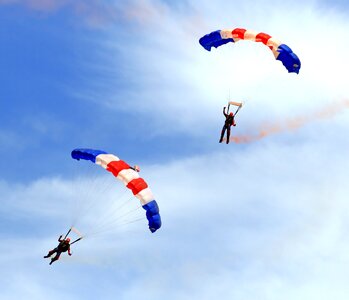 Celebration chute cloud
