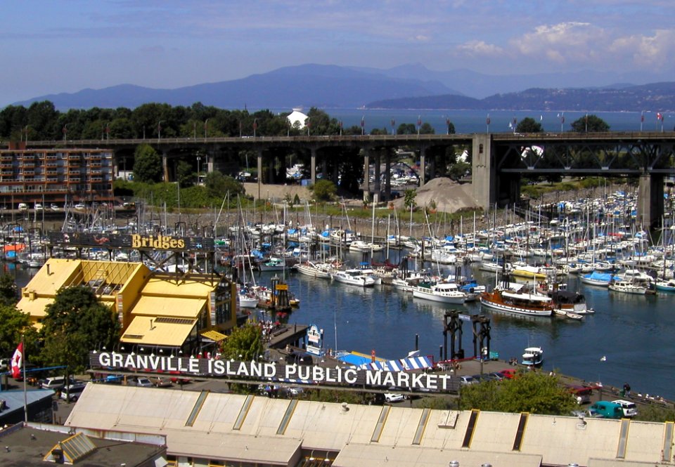 From the Granville Bridge