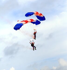 Aviation blue celebration