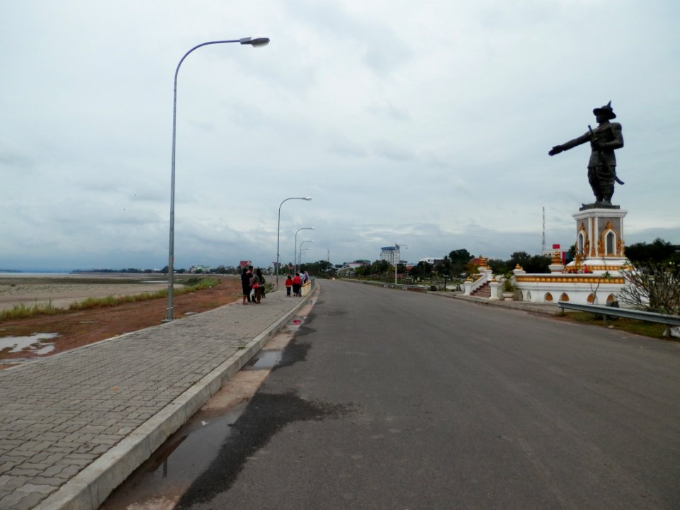 Berm Protecting Vientiane