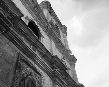 Black and white architecture religion