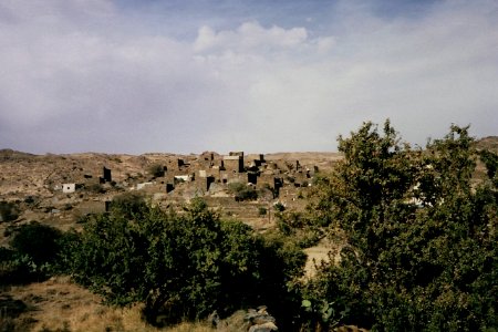 Abandoned Village in Arabia photo